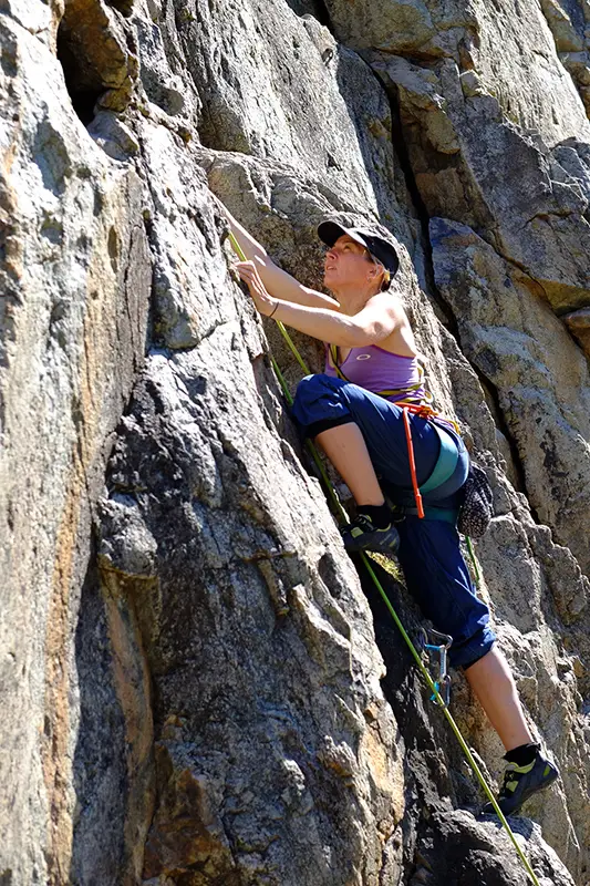 escalade falaise restonica corte stage deux jours corse verticale